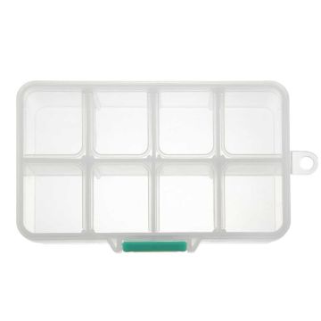 Aufbewahrungsbox 8 Fächer (7 x 11 x 3 cm)