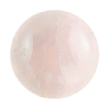 Rosenquarz Cabochon (14 mm) 3 Stück