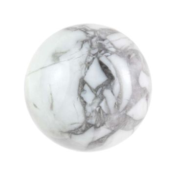 Howlith Cabochon (10 mm) 3 Stück