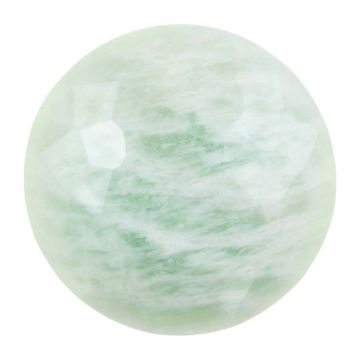 Facettierte Amazonit Cabochon (16 mm) 3 Stück