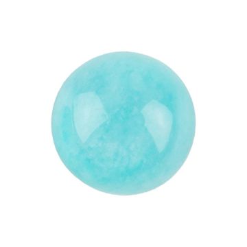 Amazonit Cabochon (4 mm) 3 Stück