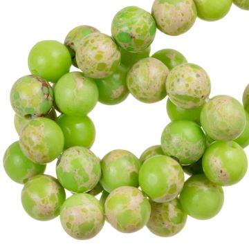 Imperial Jaspis Perlen (6 mm) Apple Green (60 Stück)