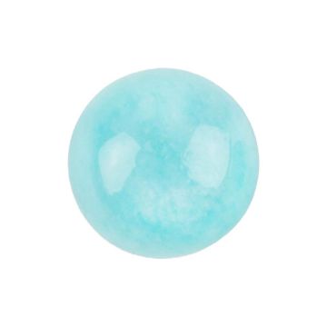 Jade Cabochon (4 mm) Light Blue (3 Stück)