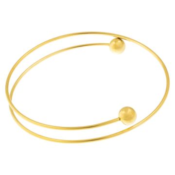 Armreif DIY - Edelstahl (7 cm) Gold (1 Stück)