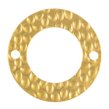 Edelstahl Schmuckverbinder (25 x 1 mm) Gold (1 Stück)