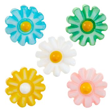 Muschelperlen Blume (10 x 4.5 mm) Mix Color (20 Stück)